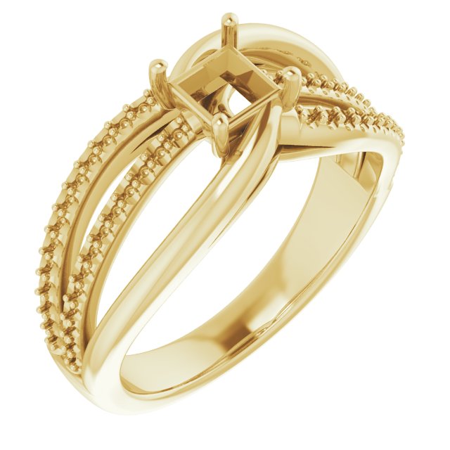 14k Yellow Gold
