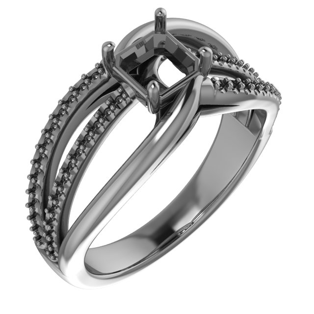 9x4.5 mm Marquise Engagement Ring Mounting