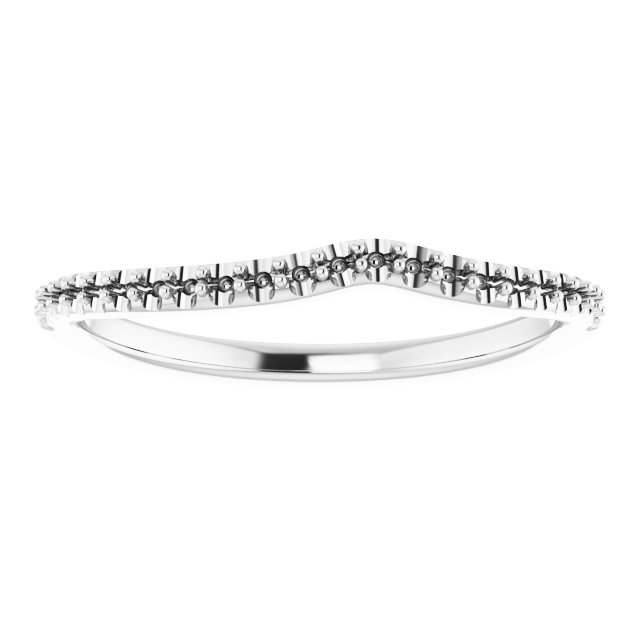 Band Mounting for 9x4.5 mm Marquise Ring view 3