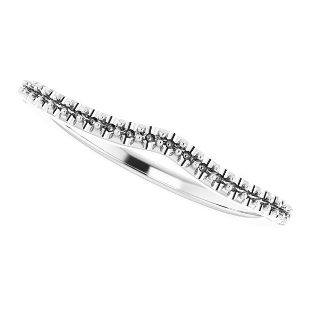 Band Mounting for 9x4.5 mm Marquise Ring view 5