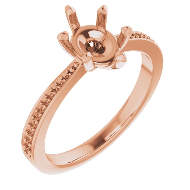 Accented Engagement Ring or Band