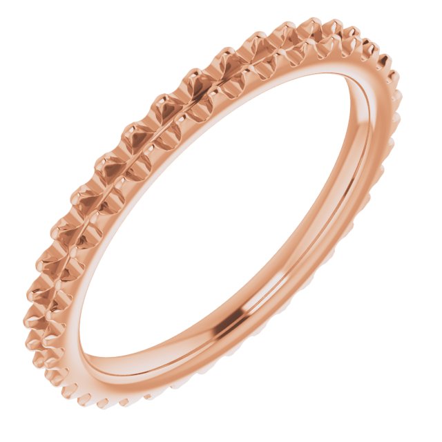 Shared-Prong Eternity Band