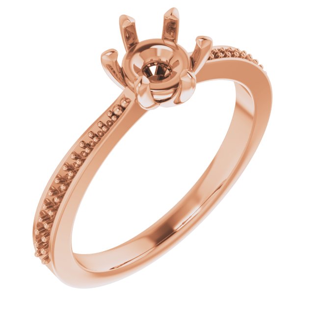 Accented Engagement Ring or Band
