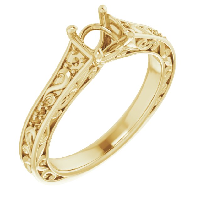 14k Yellow Gold