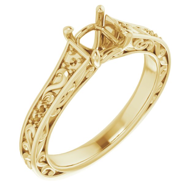 14k Yellow Gold