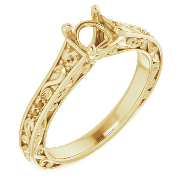 14k Yellow Gold