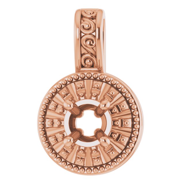 Halo-Style Pendant