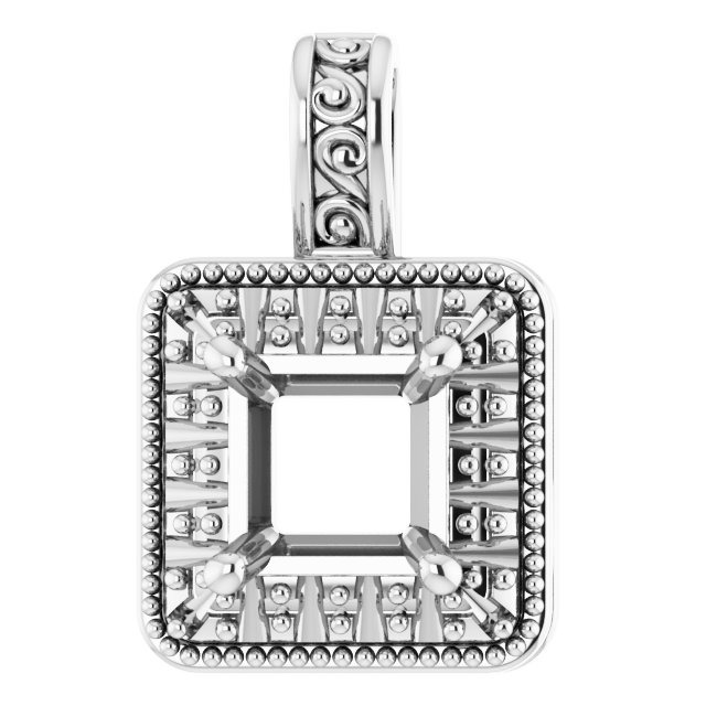 Halo-Style Pendant