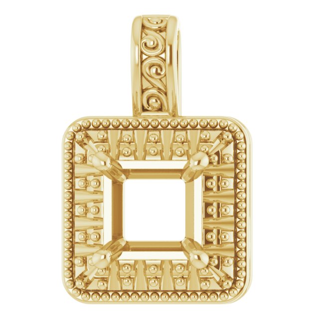 Halo-Style Pendant