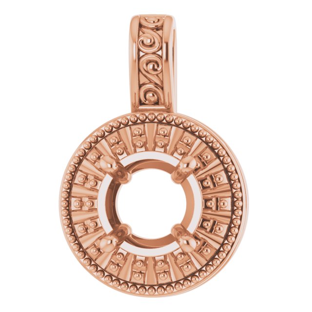 Halo-Style Pendant