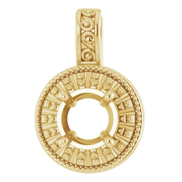 Halo-Style Pendant