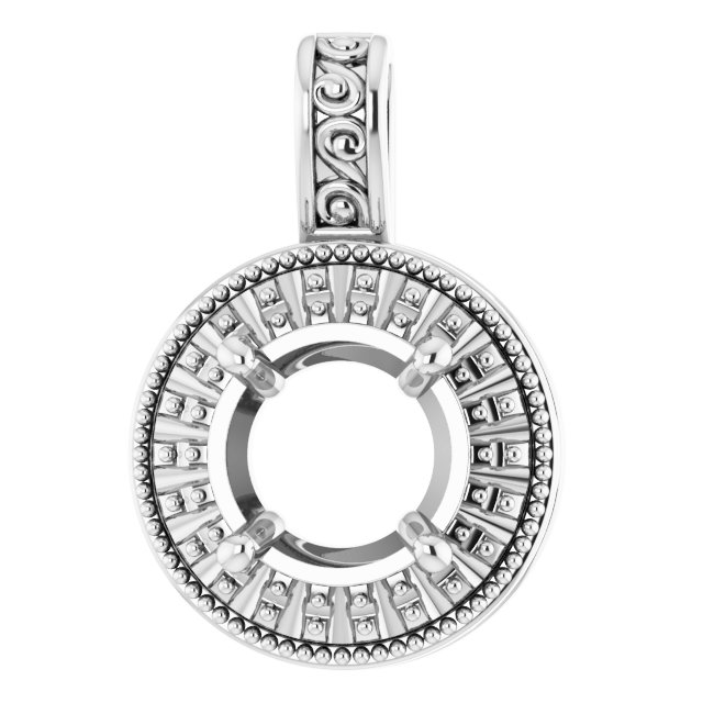 Halo-Style Pendant