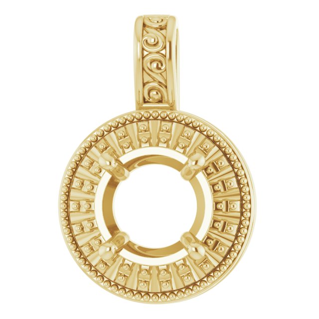 Halo-Style Pendant