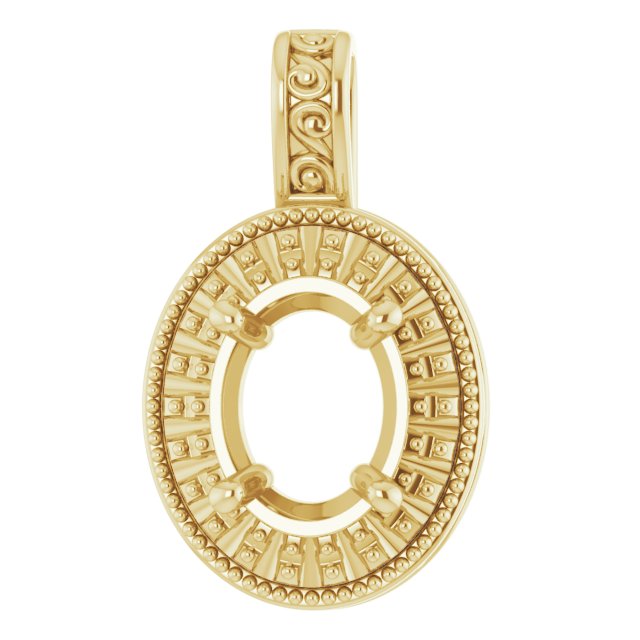 Halo-Style Pendant