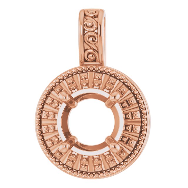 Halo-Style Pendant
