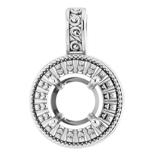 Halo-Style Pendant