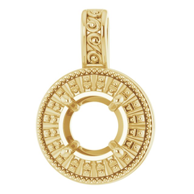 Halo-Style Pendant