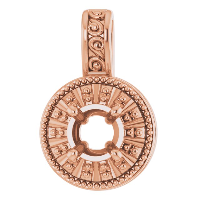 Halo-Style Pendant