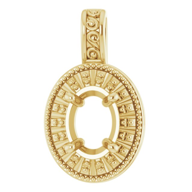 Halo-Style Pendant