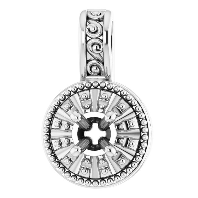 Halo-Style Pendant
