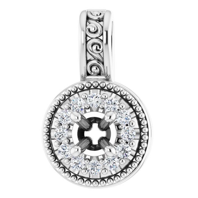 14k White Gold