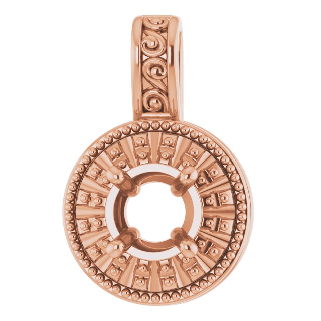 Halo-Style Pendant