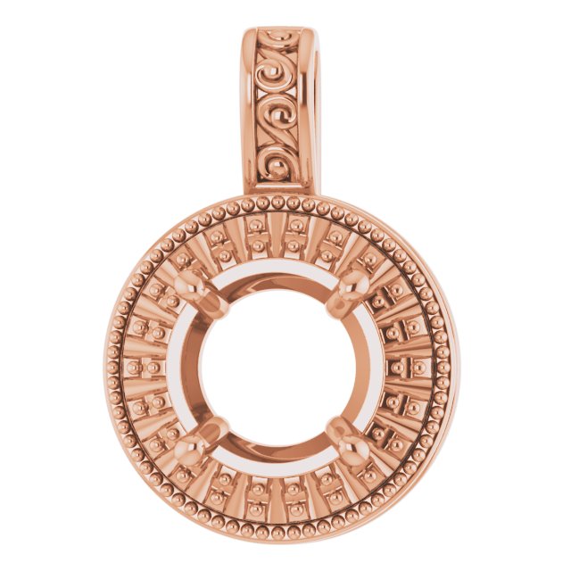 Halo-Style Pendant