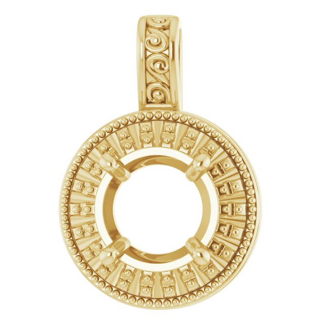 Halo-Style Pendant