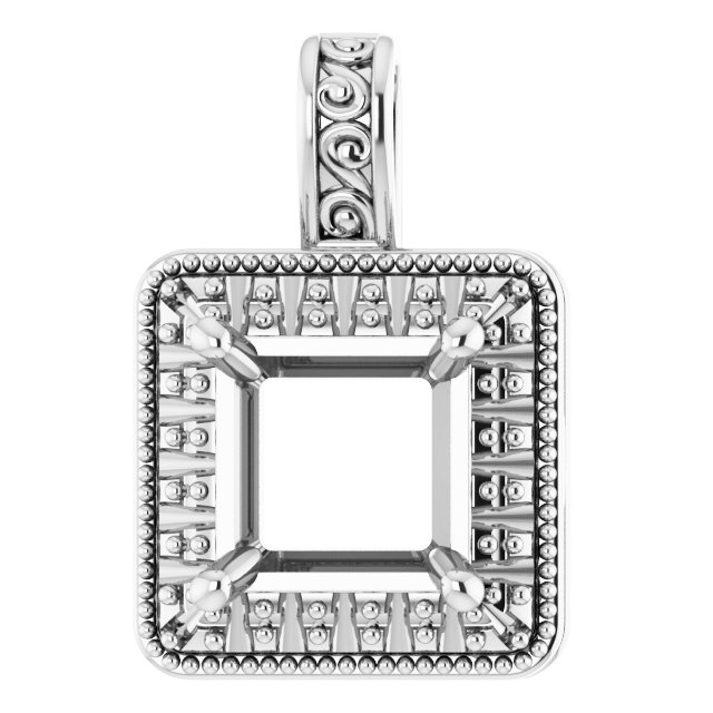 Halo-Style Pendant