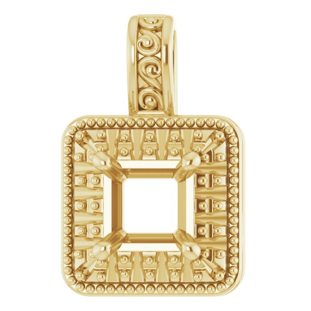 Halo-Style Pendant