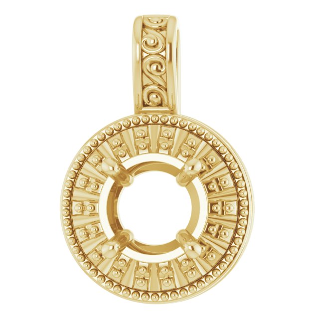 Halo-Style Pendant