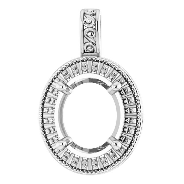 Halo-Style Pendant