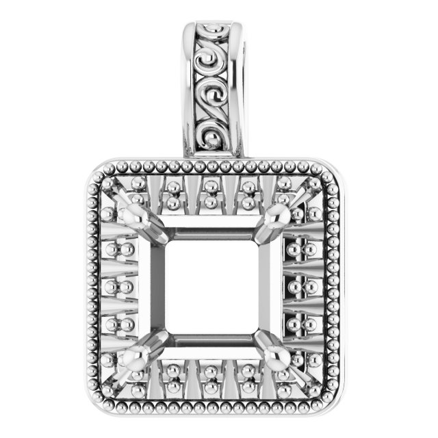 Halo-Style Pendant