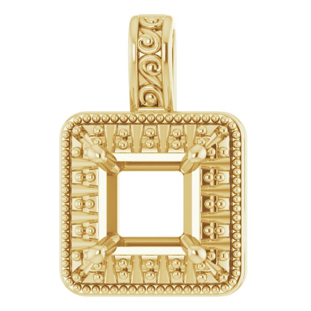 Halo-Style Pendant