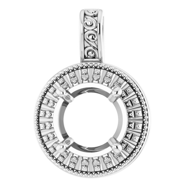 Halo-Style Pendant