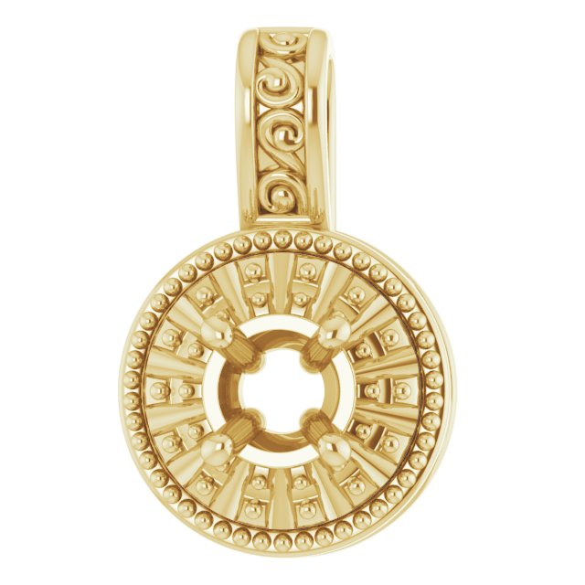 Halo-Style Pendant