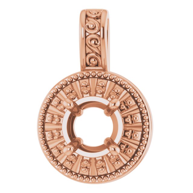 Halo-Style Pendant