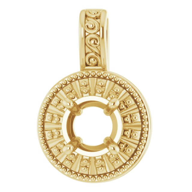 Halo-Style Pendant