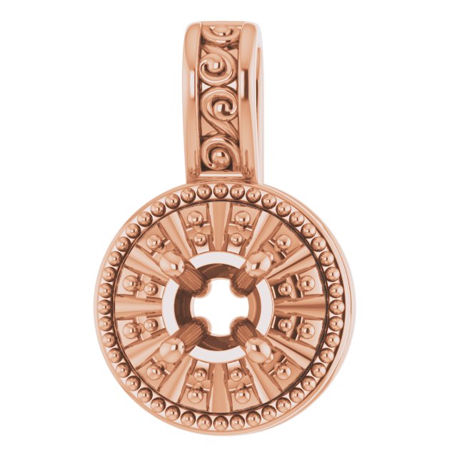 Halo-Style Pendant