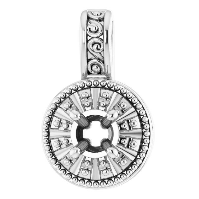 Halo-Style Pendant