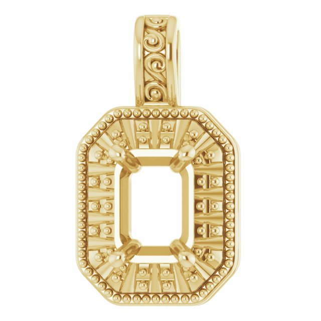 Halo-Style Pendant