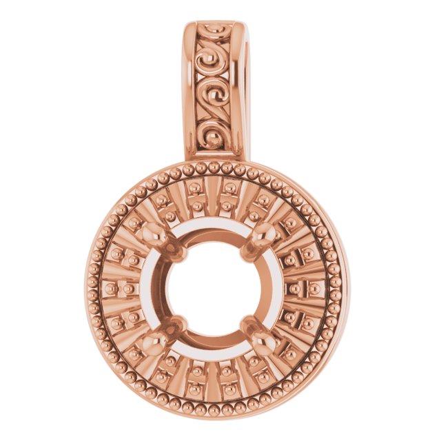 Halo-Style Pendant