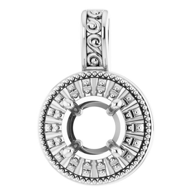 Halo-Style Pendant