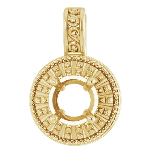 Halo-Style Pendant