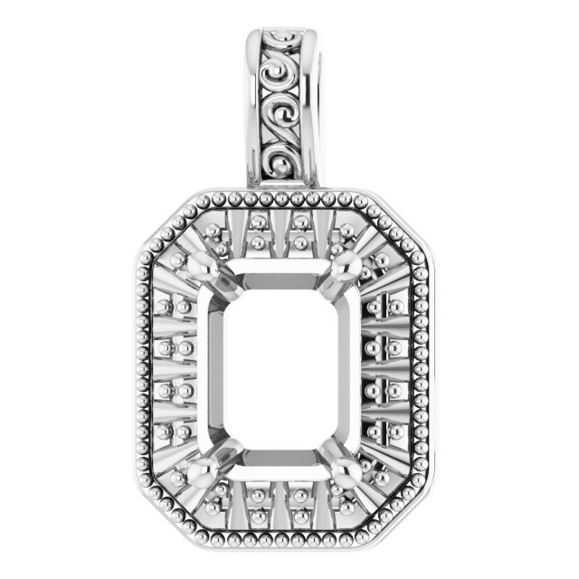 Halo-Style Pendant