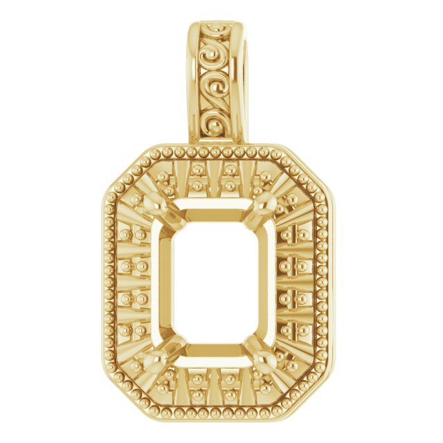 Halo-Style Pendant