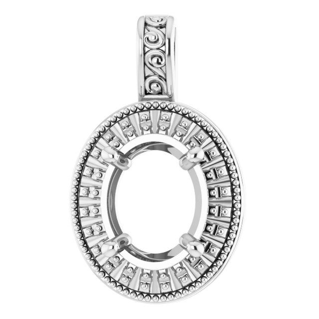 Halo-Style Pendant