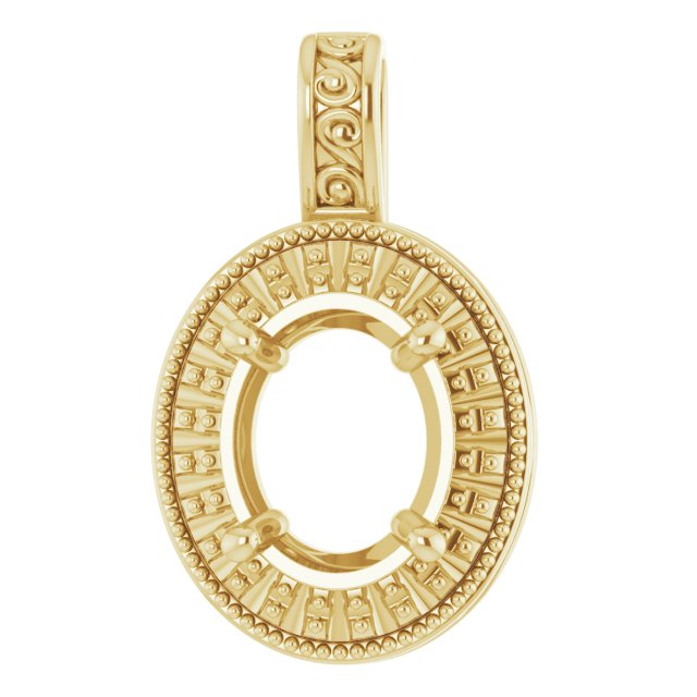 Halo-Style Pendant