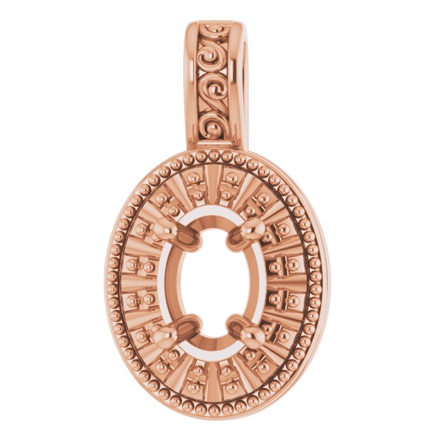 Halo-Style Pendant