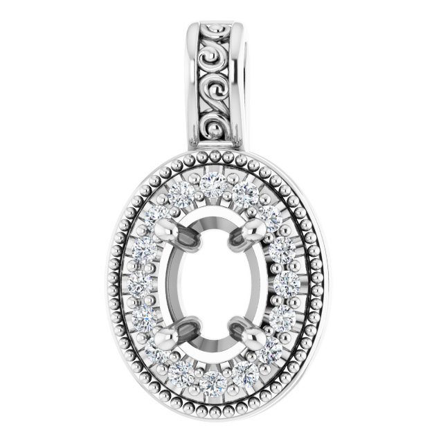 14k White Gold